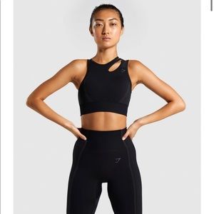 Gymshark Ultra Seamless Sports Bra - Black